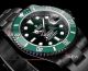 swiss replica blaken rolex submariner black venom 3135 green face watch (5)_th.jpg